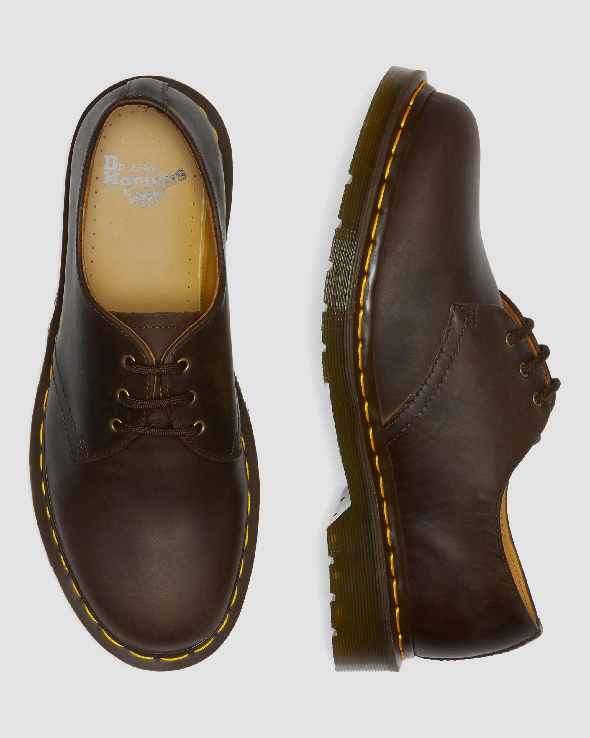 1461 Crazy Horse Leather Oxfords Dr. Martens