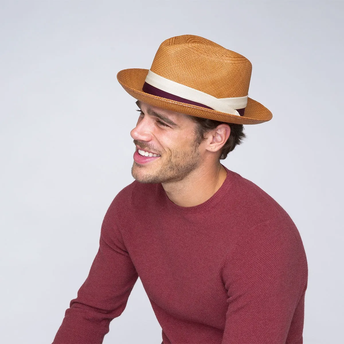 Bailey Cuban Genuine Panama Straw Fedora