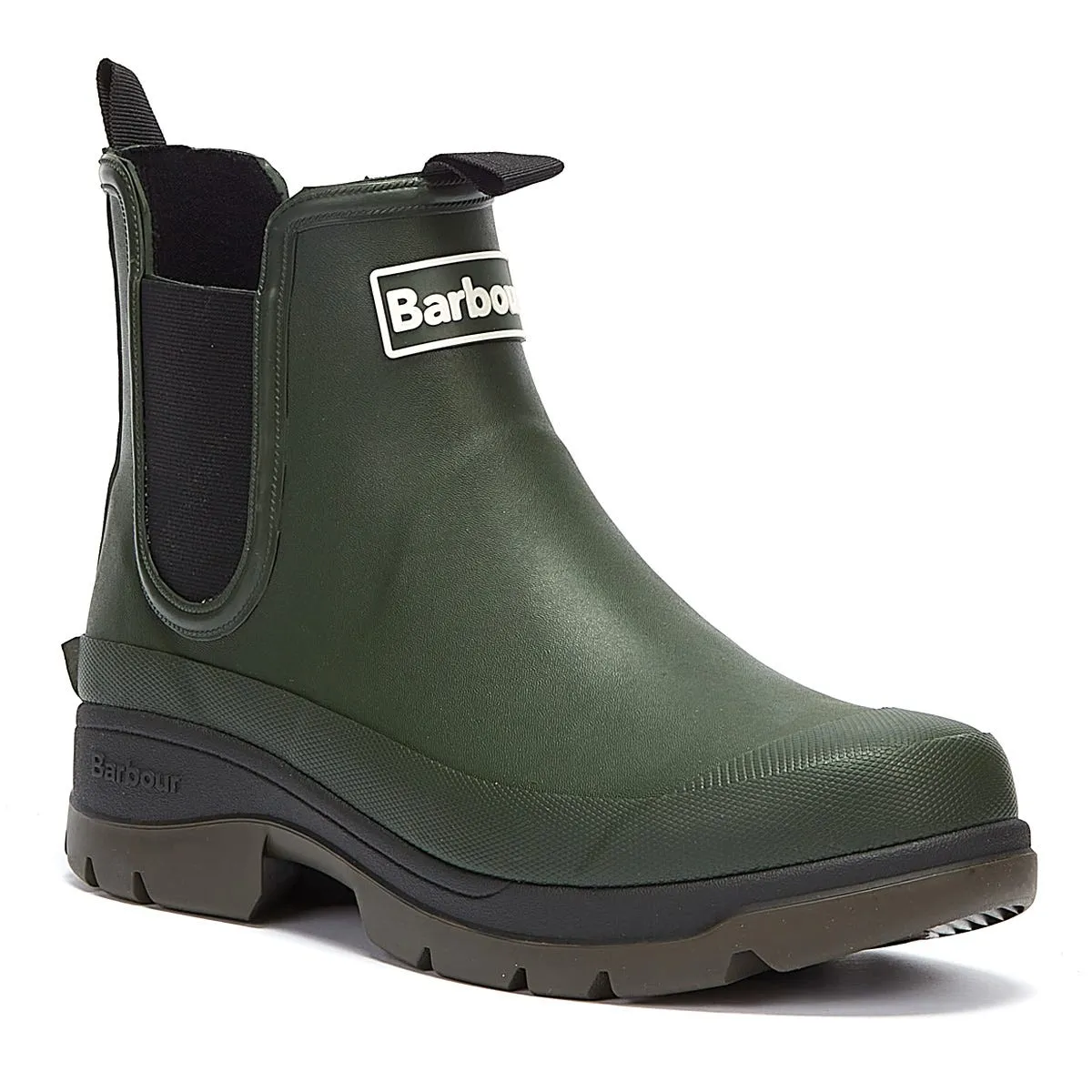 Barbour Nimbus Mens Olive Boots