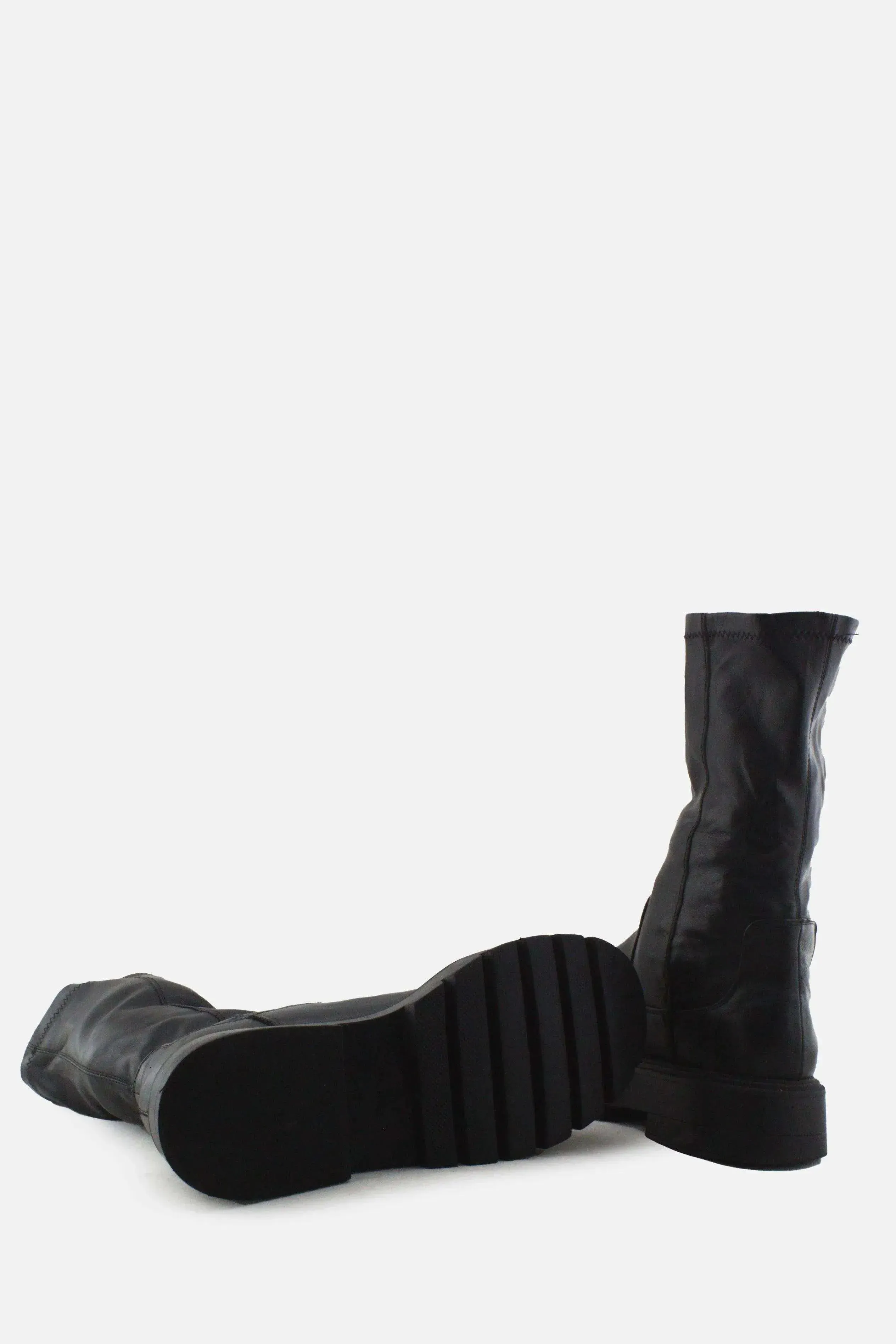 Bershka Combat Ankle Boots | 100% Authentic Leather