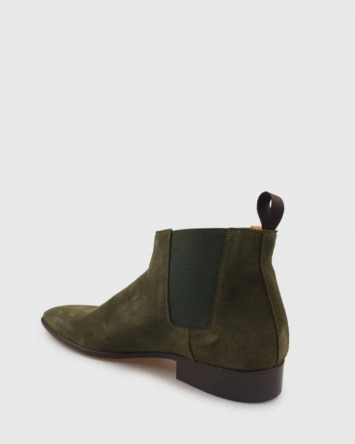 BRANDO RELYT OLIVE CHLSEA BOOT