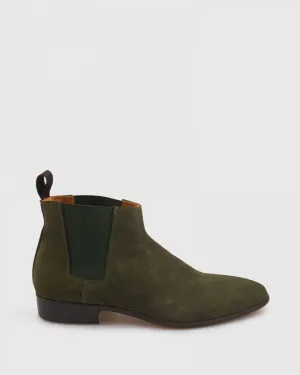 BRANDO RELYT OLIVE CHLSEA BOOT