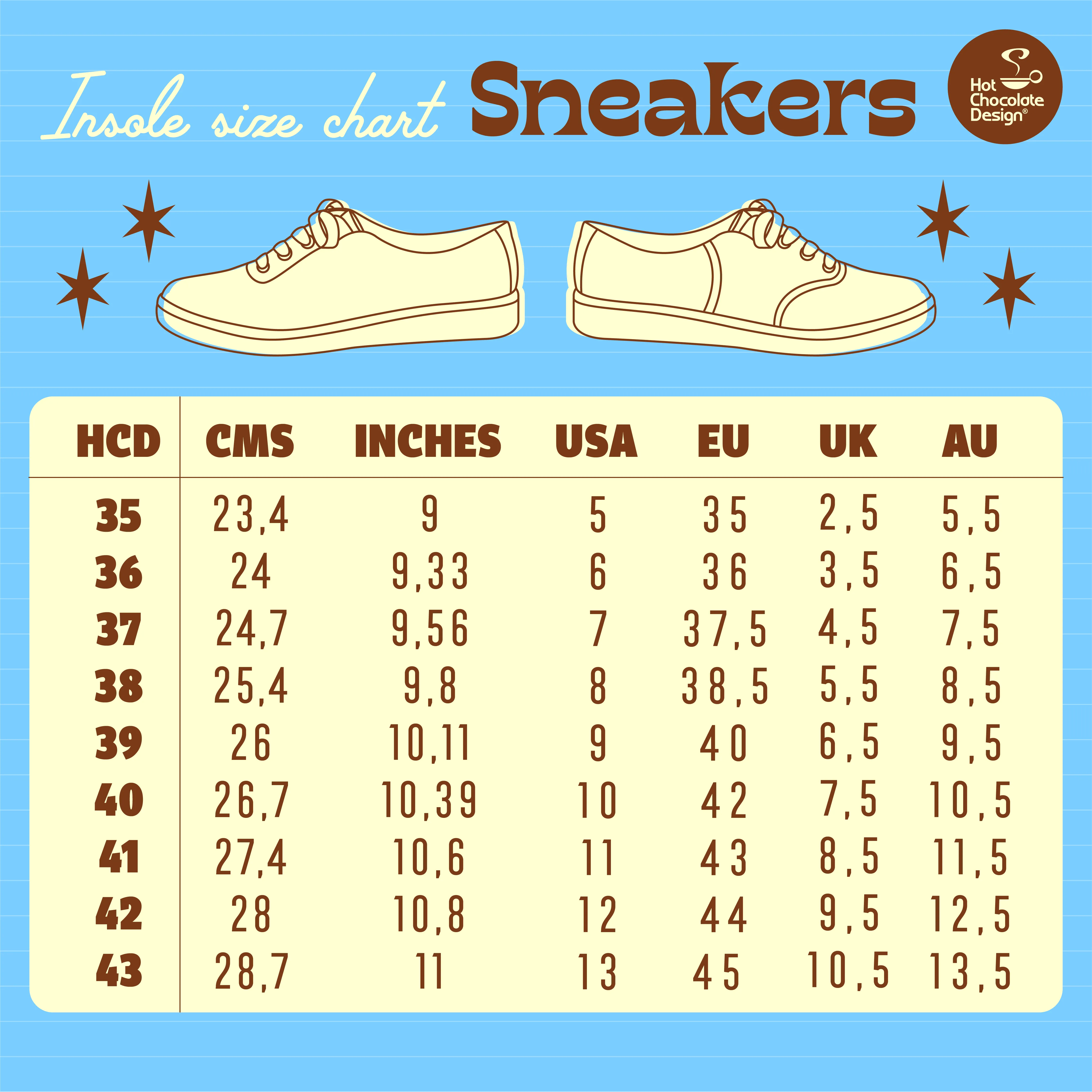 Chocolaticas® Bon Voyage Casual Sneaker