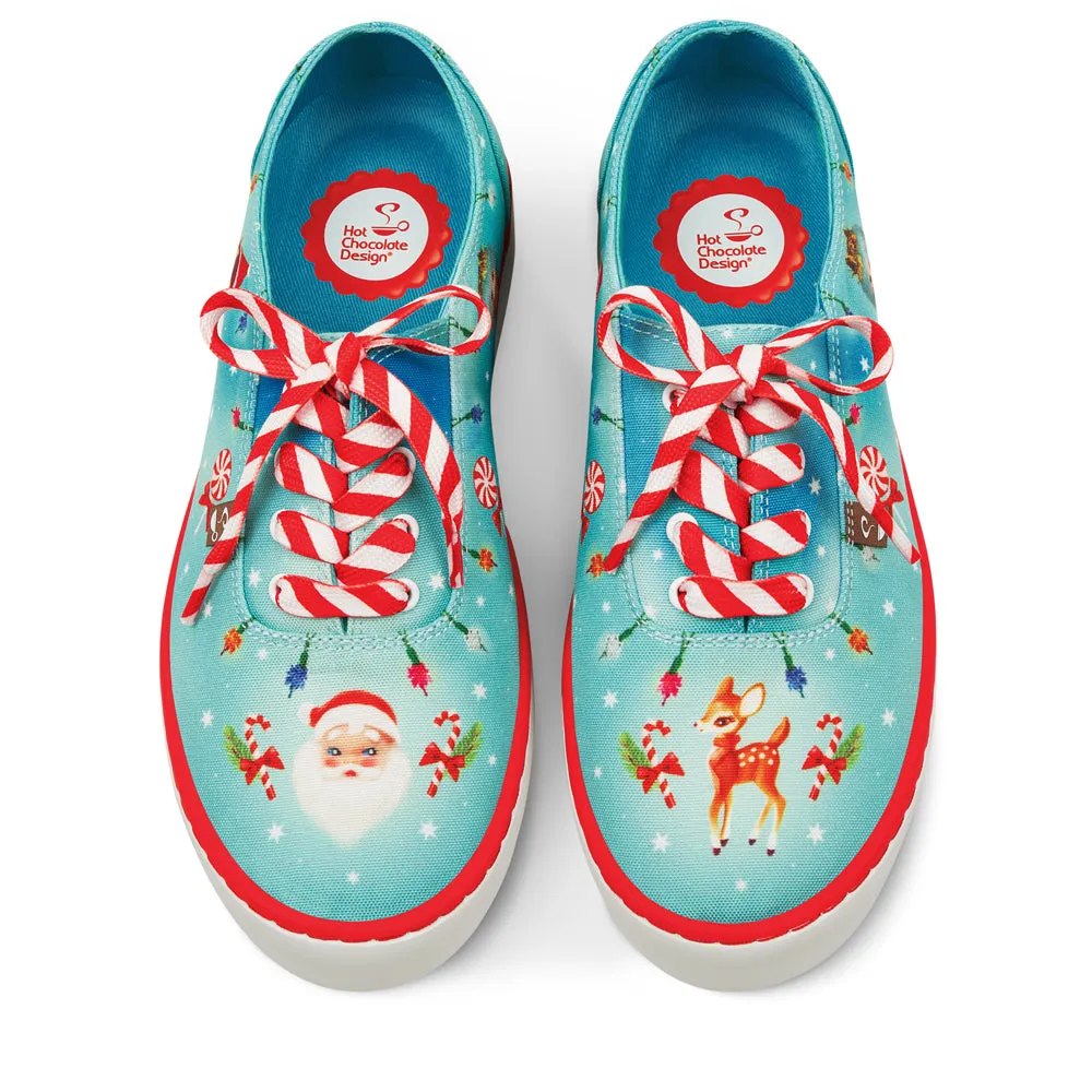 Chocolaticas® Kitsch Christmas Casual Sneaker