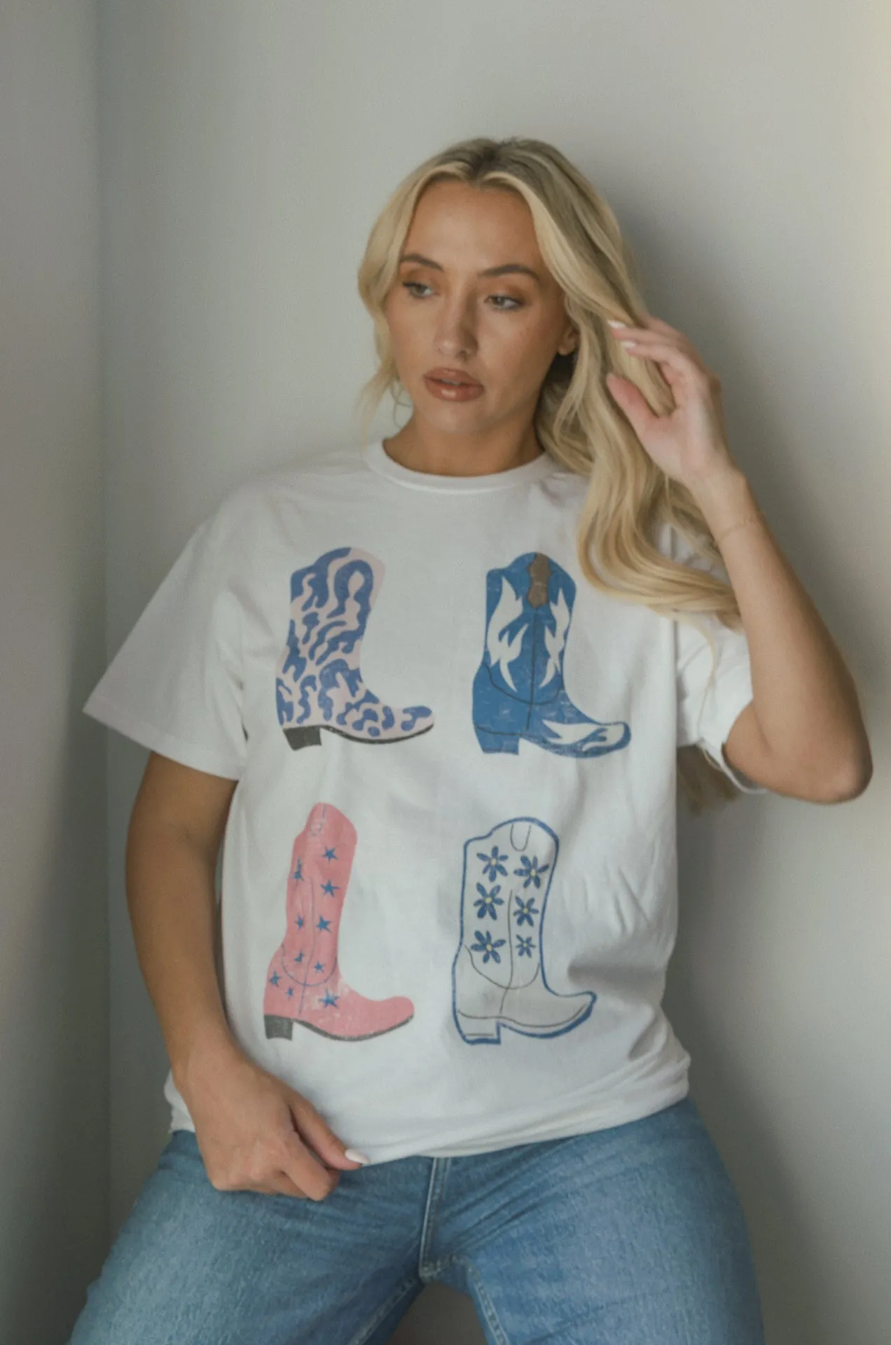 Cowgirl Boots Graphic Tee