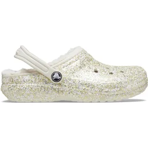 Crocs Classic Glitter Lined Clogs