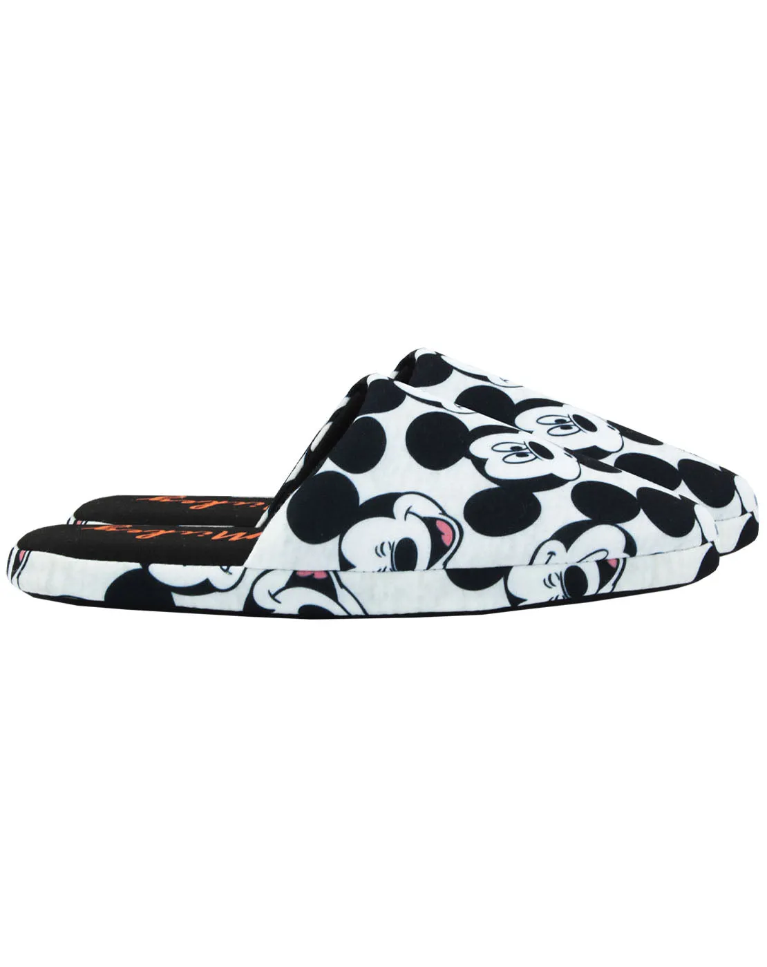 Disney Mickey Mouse All Over Print Women's/Ladies Slip-On Slippers