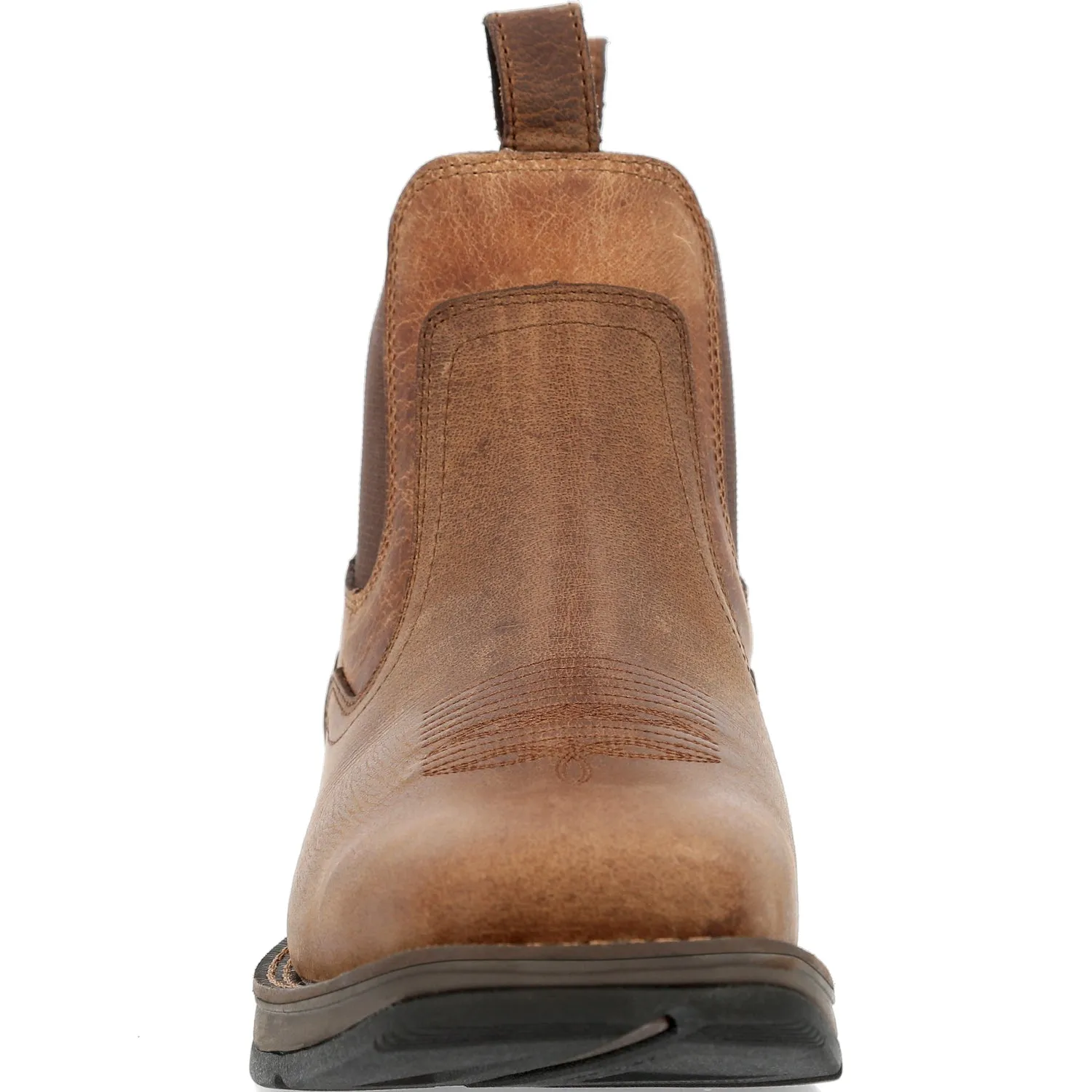 Durango Mens Red Dirt Rebel Old Town Brown/Tan Leather Chelsea Boots