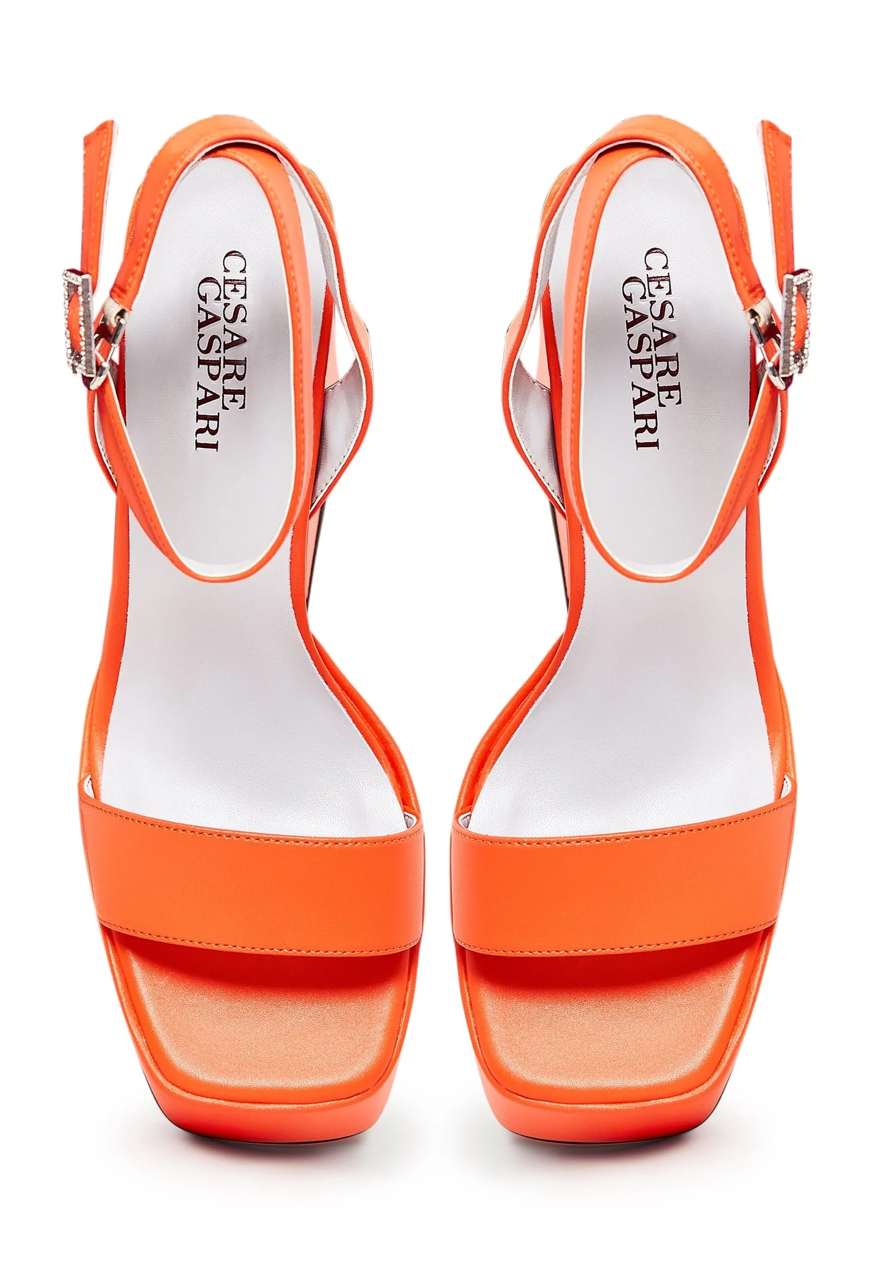 Elevated Elegance Sandals - Orange