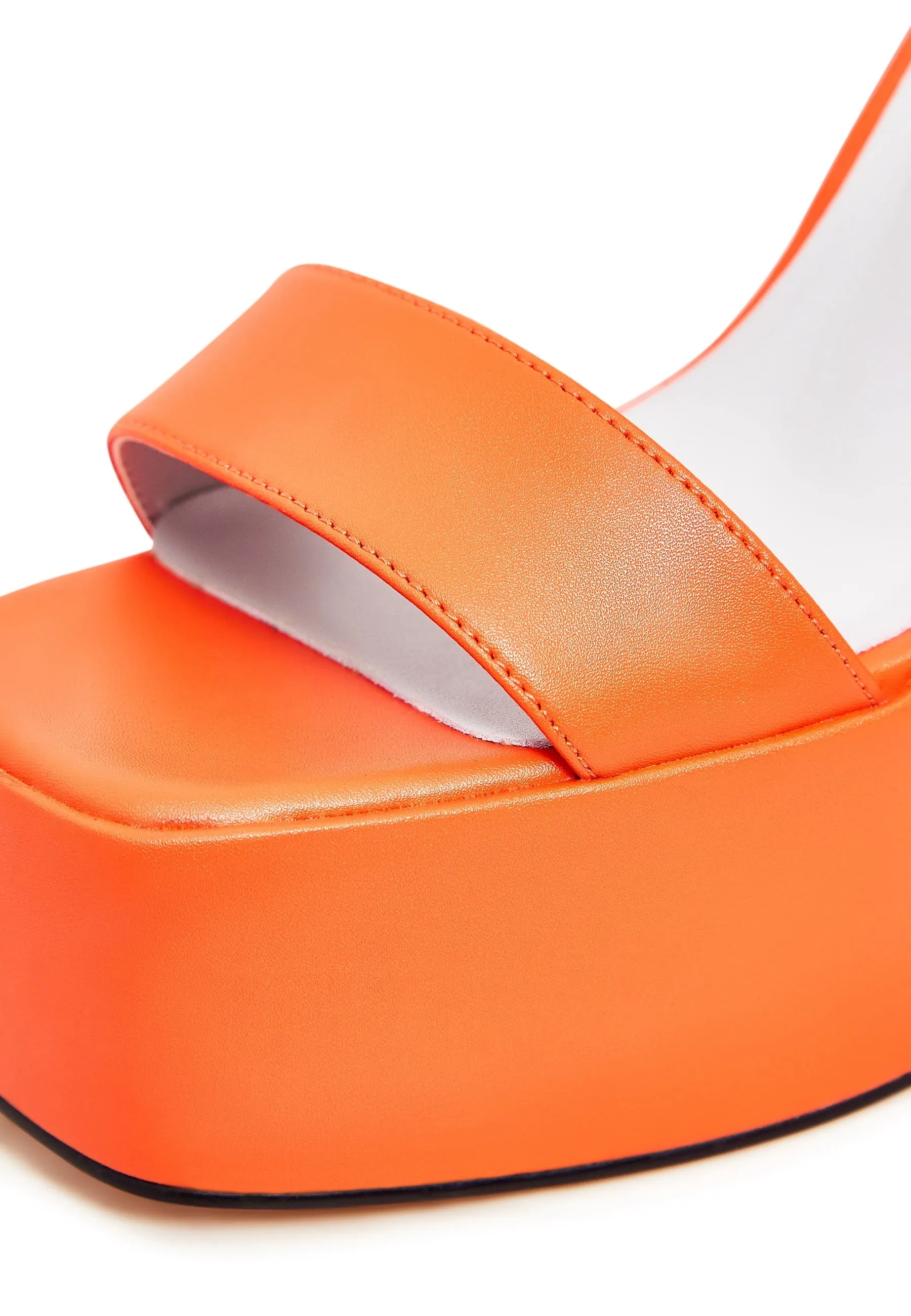 Elevated Elegance Sandals - Orange