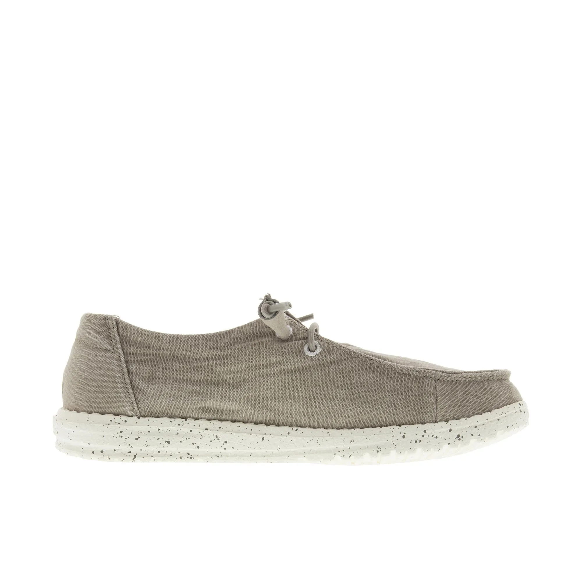 Hey Dude Womens Wendy Canvas Grey