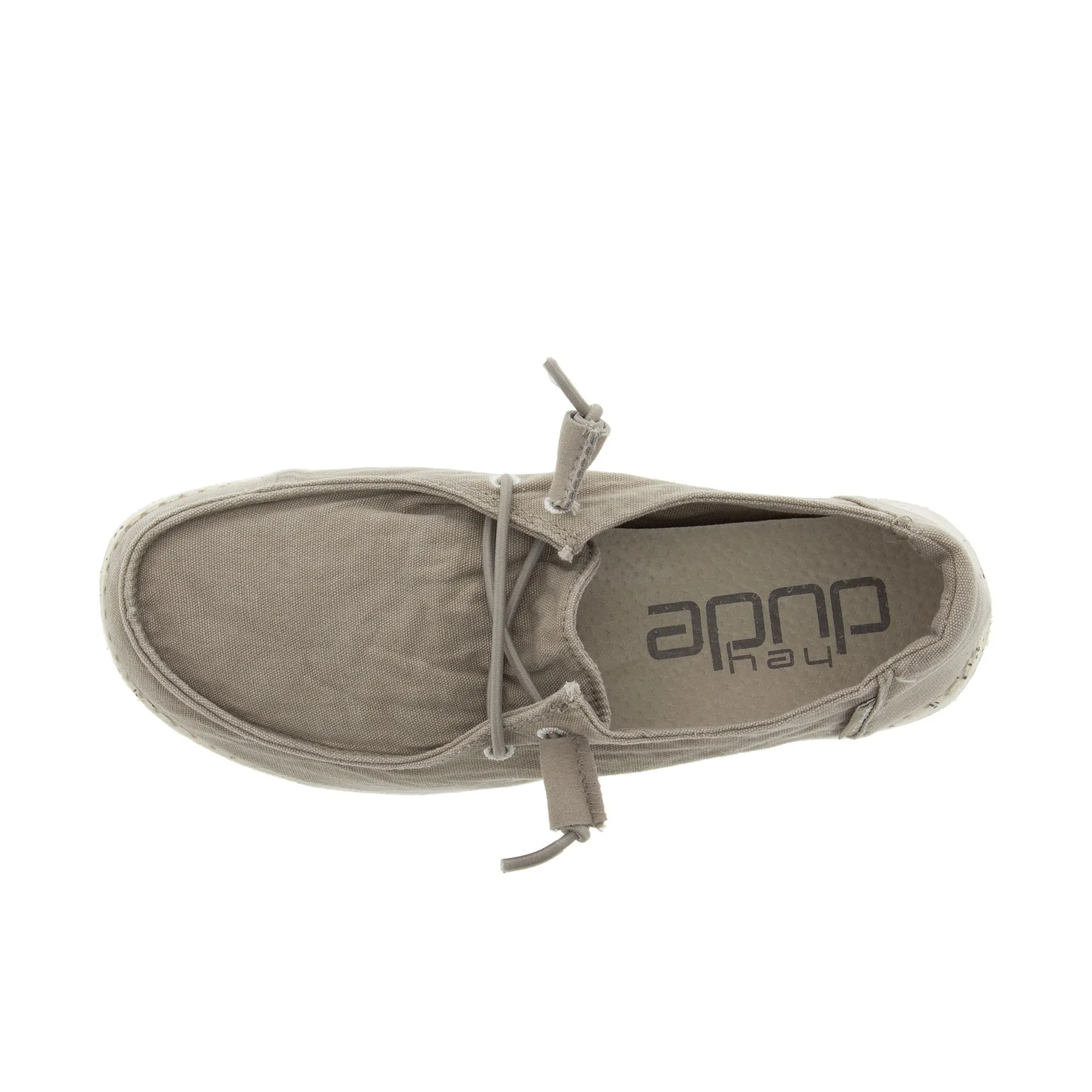 Hey Dude Womens Wendy Canvas Grey