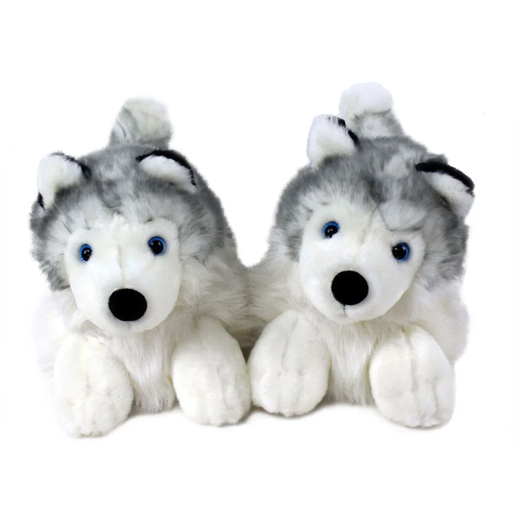 Husky Dog Slippers