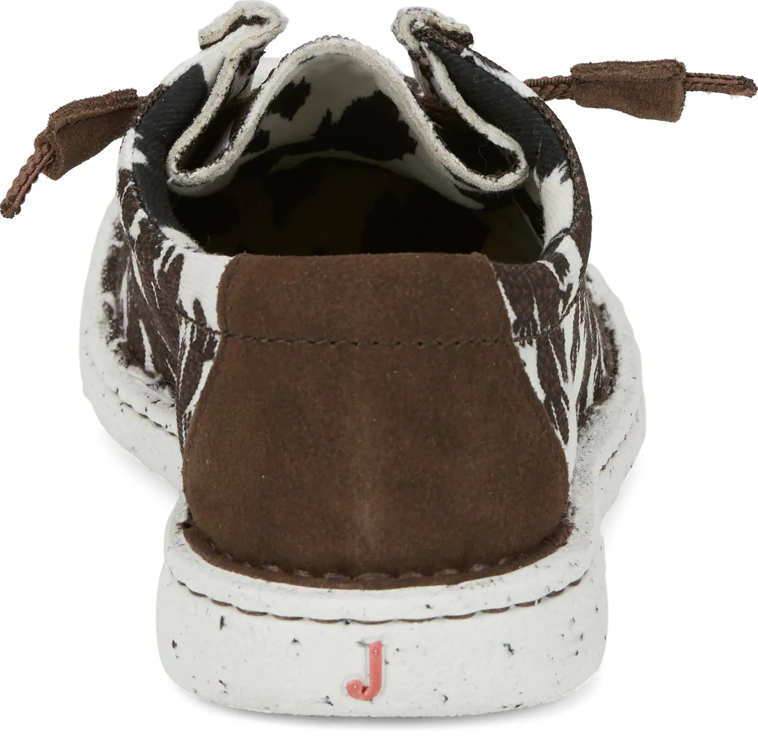 Justin Womens Hazer Chocolate Cacti Textile Sneakers Shoes