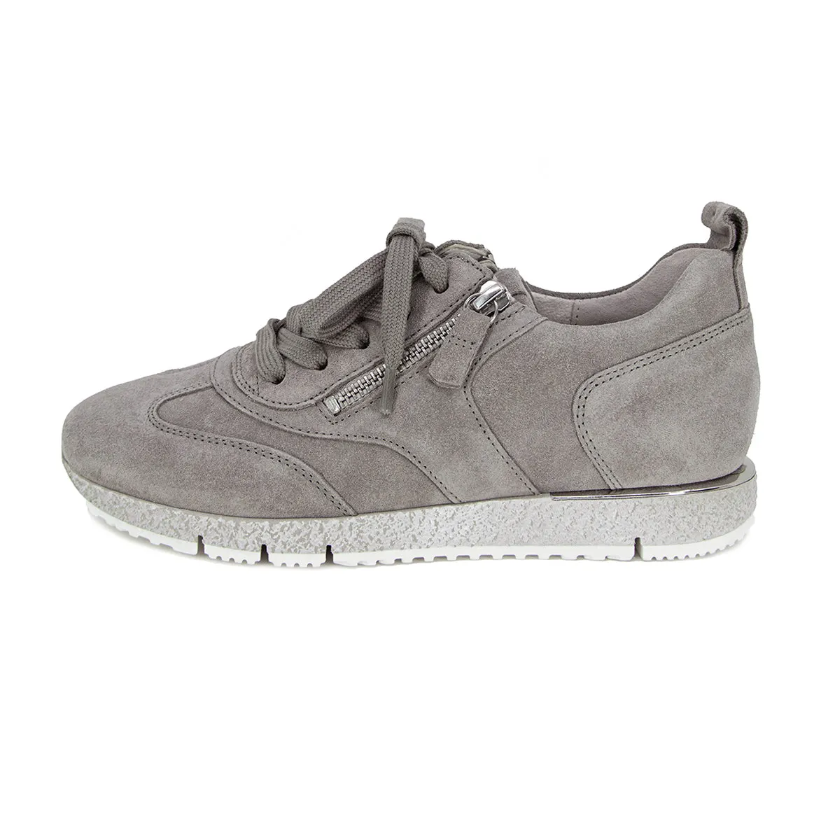 Odette Light Grey Soft Walking Sneakers