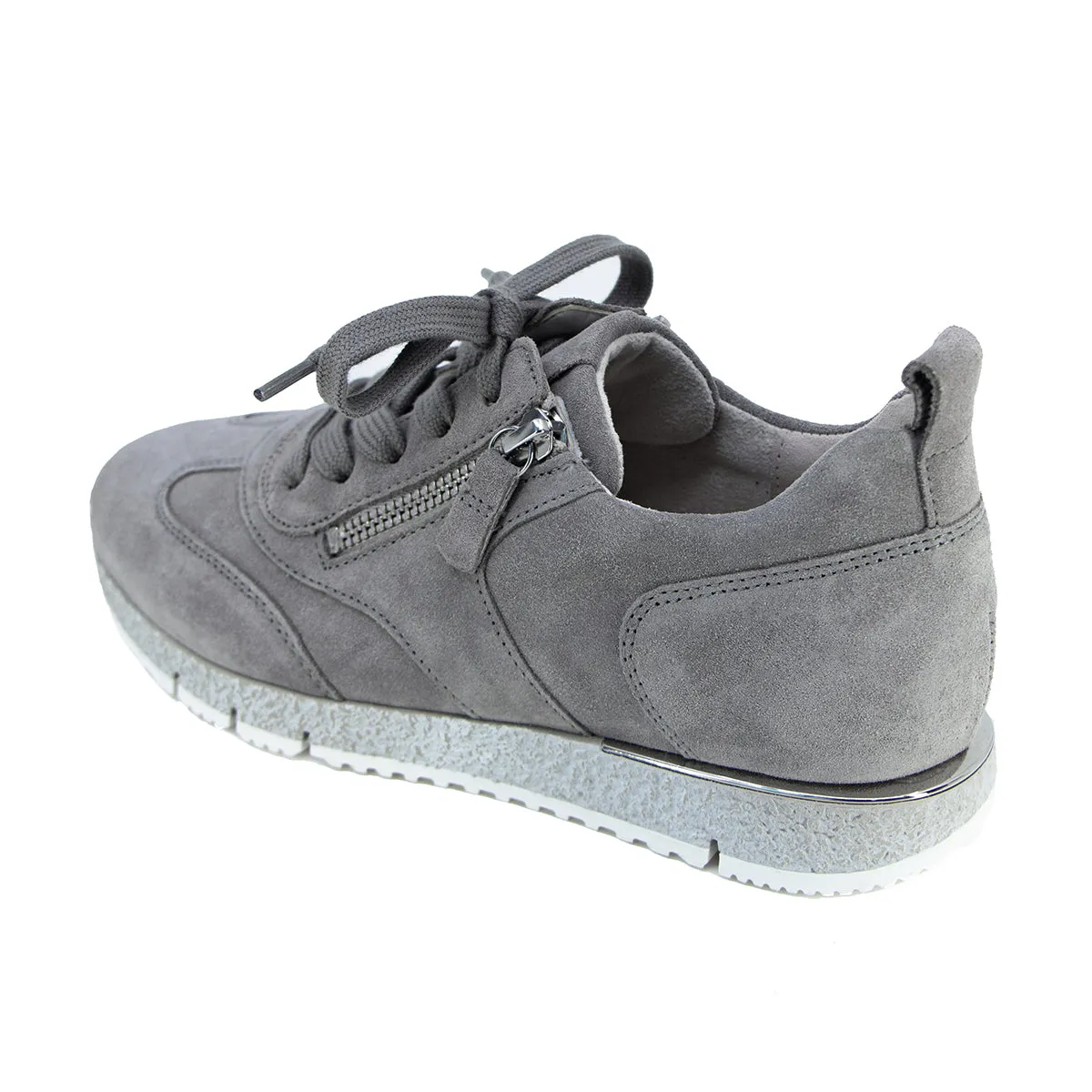 Odette Light Grey Soft Walking Sneakers