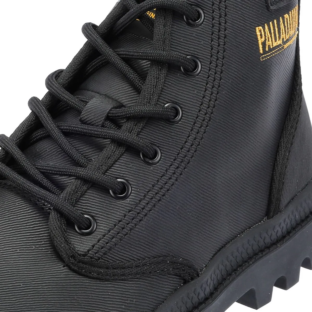 Palladium Pampa Hi Wax Canvas Black Boots