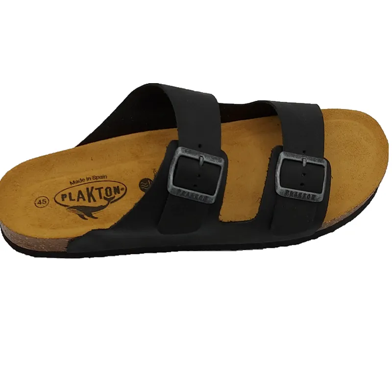 Plakton Barna Men's Waxy Leather Upper Sandals