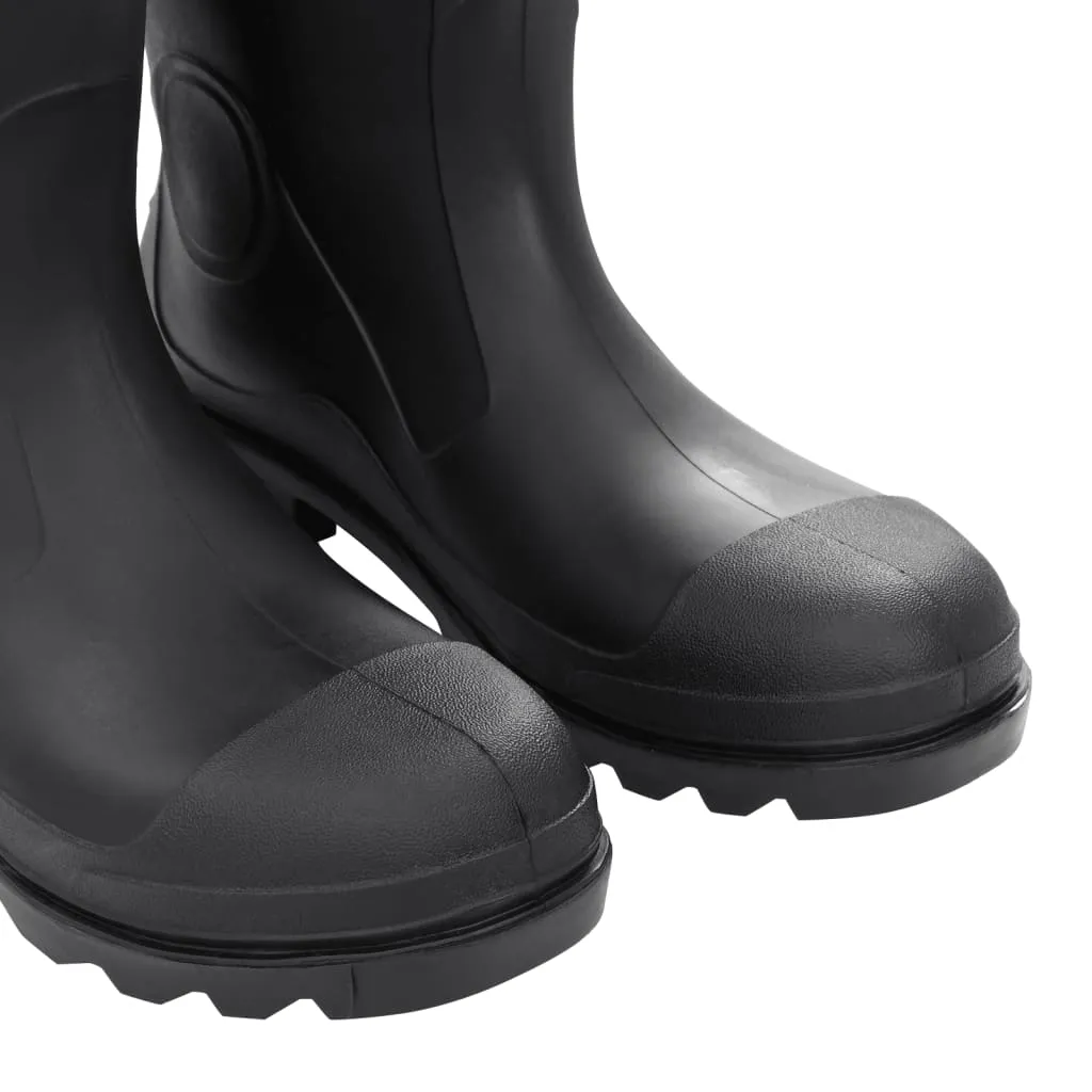 Rian Boots with Removable Socks Black Size 45 PVC