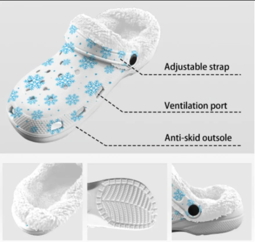 Snowflake Clogs