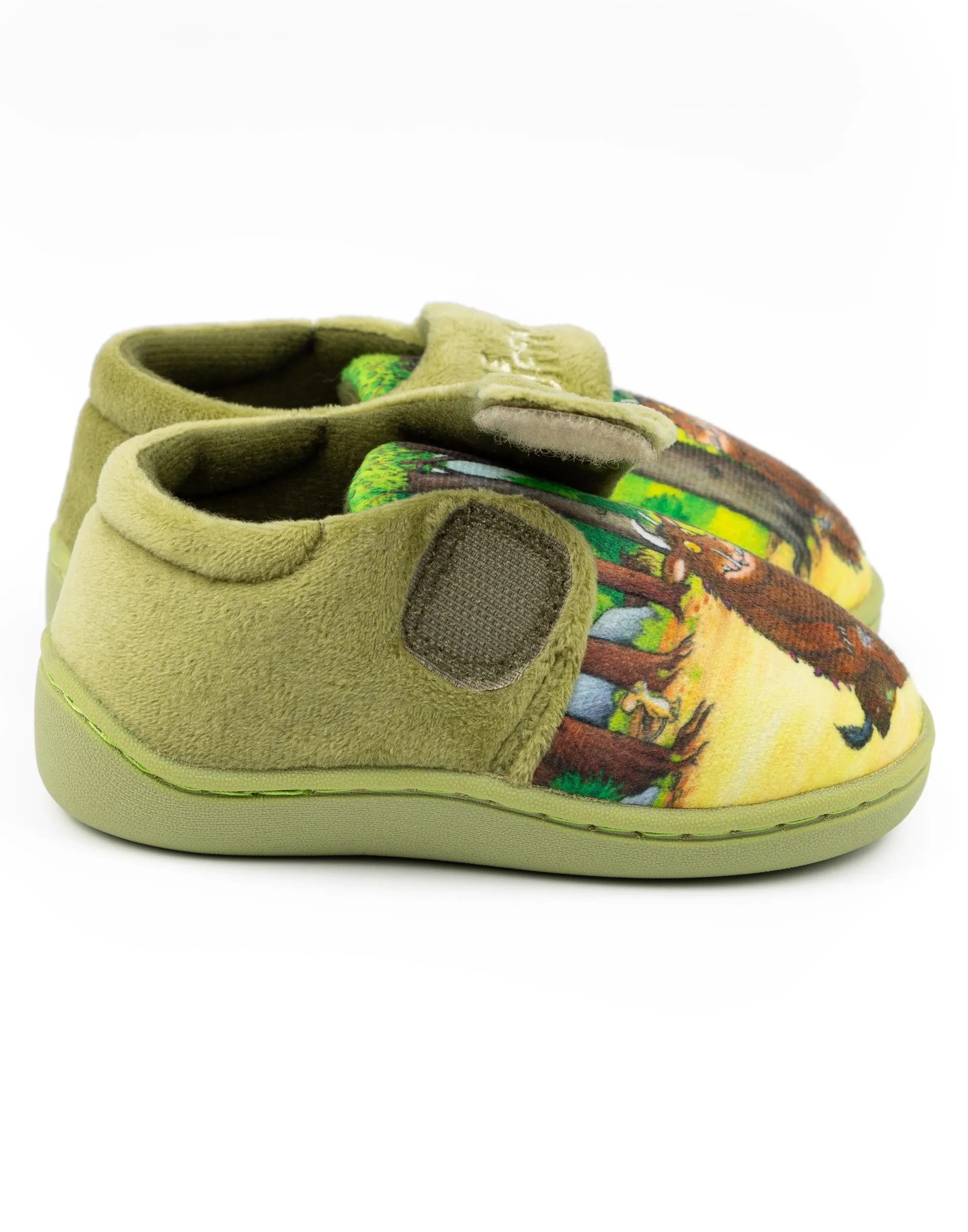 The Gruffalo Boys Green Slippers