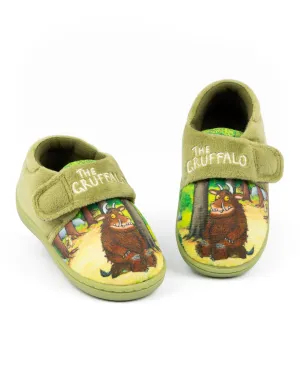 The Gruffalo Boys Green Slippers