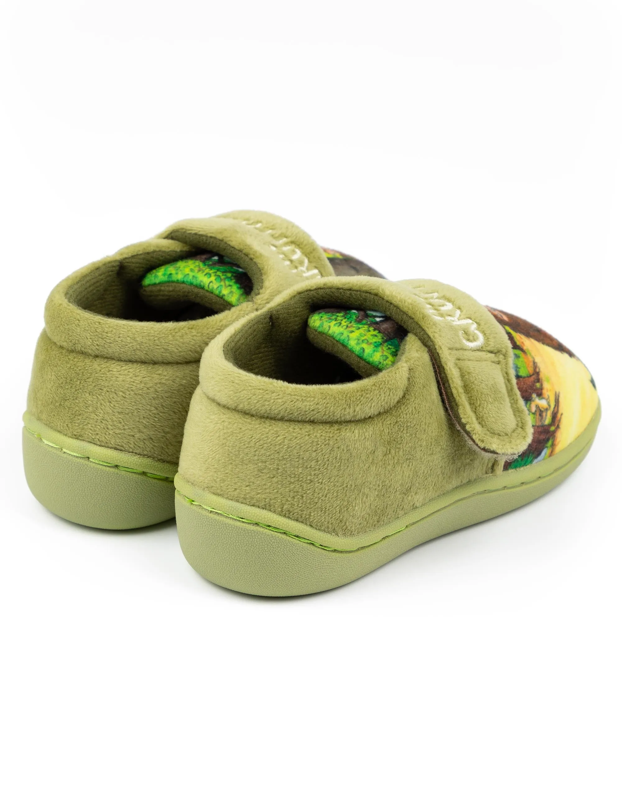 The Gruffalo Boys Green Slippers