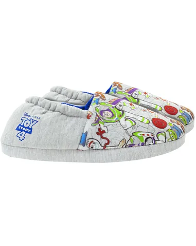 Toy Story 4 All Over Print Kid's Multi-Coloured House Slippers