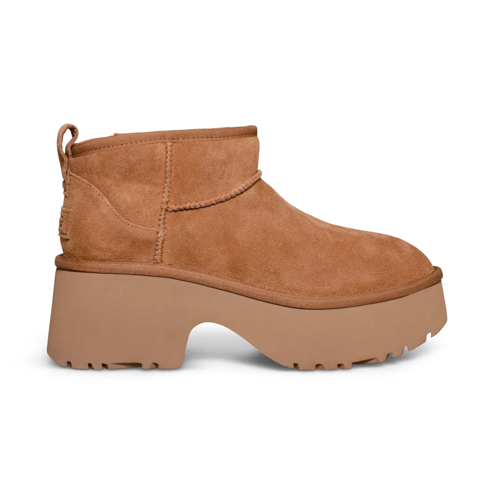 UGG Classic Ultra Mini New Heights Chestnut Boots - Women's