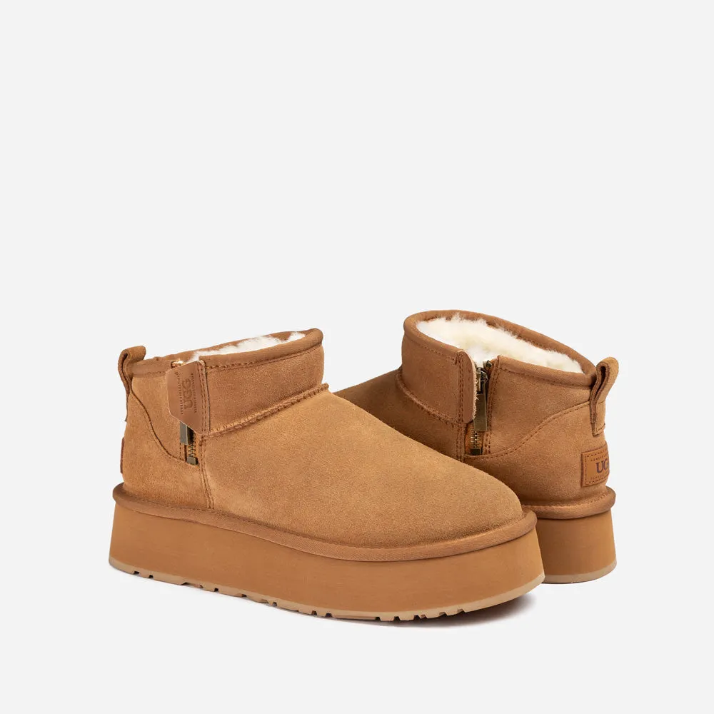 Ugg Platform Beri Zipper Boots