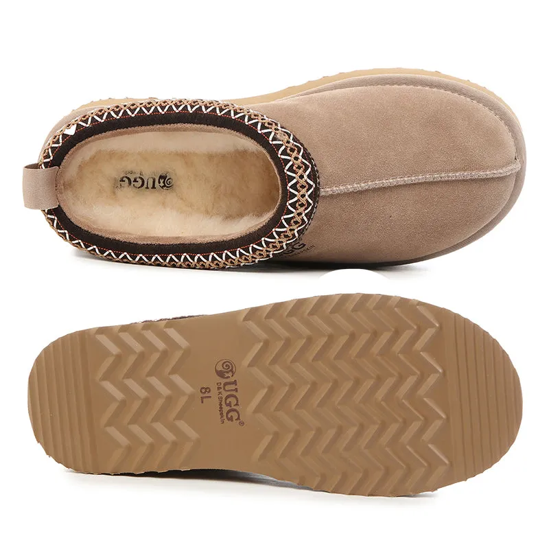 UGG Platinum Tassie Platform Slippers