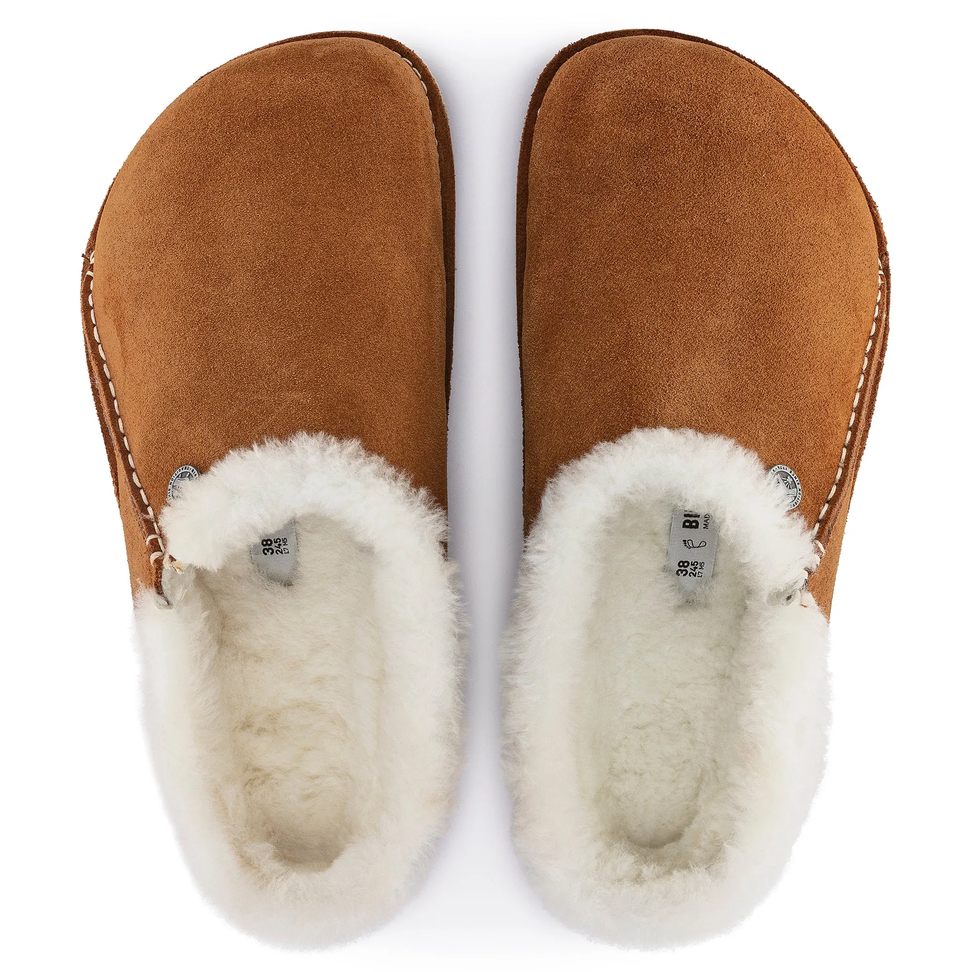 Women's Birkenstock Zermatt Premium Suede Leather Color: Mink