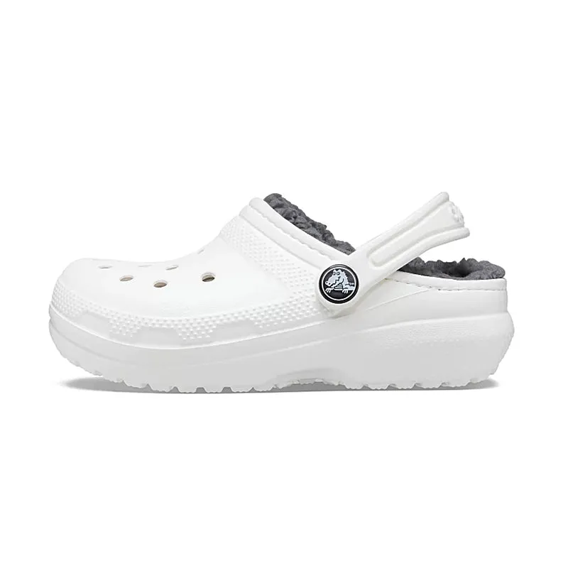 Women's Classic Lined Clog White/Grey