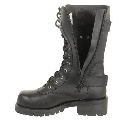 Xelement X29409 Women's Black Performance Leather Boots